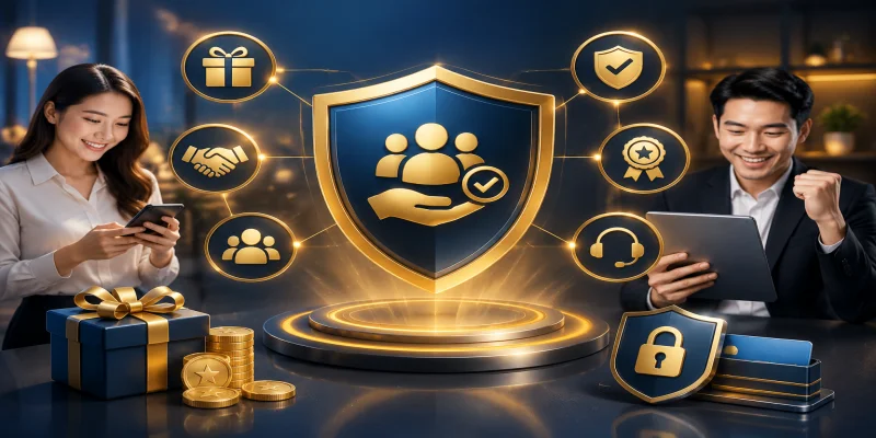 Bảng tóm tắt các điều khoản u888 quan trọng về quyền lợi và nghĩa vụ của thành viên khi tham gia cá cược trực tuyến.